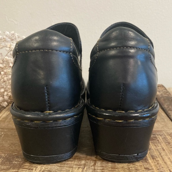 Born Women's Cora Slip On Black Clogs 8 M - Picture 3 of 15